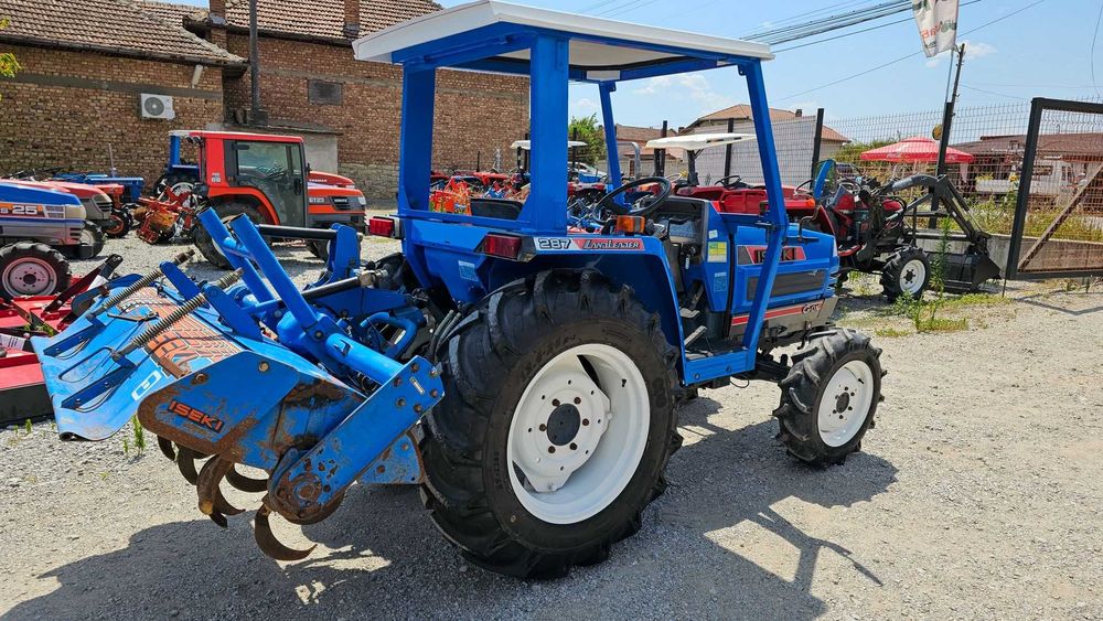 Японски трактор Iseki TA287F с фреза, 4x4, 28 кс., АграБГ Джолев