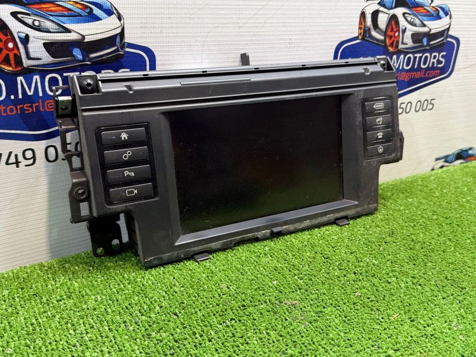 DISPLAY TACTIL NAVI / ECRAN MEDIA RADIO AUDIO (X2) JAGUAR XF (X260), XE (X760), F-Pace COD OEM FK72-19C299-AA 2015-2020