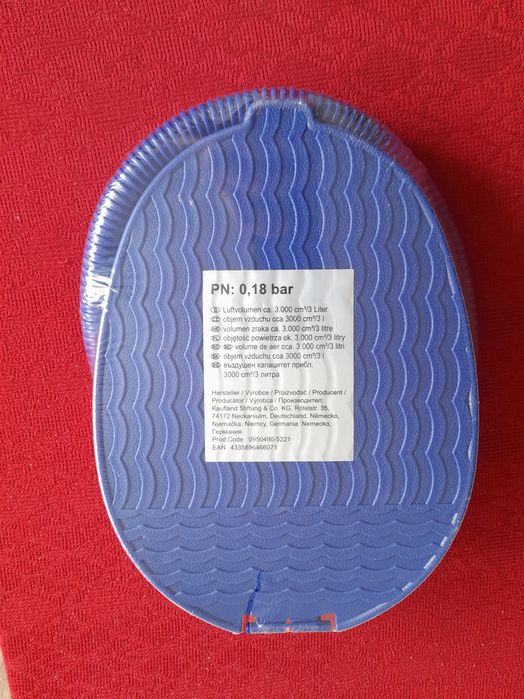 Pompă de picior pentru umflat articole gonflabile (minge plajă, saltea