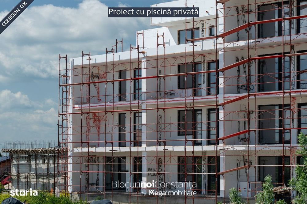 #La mare: Apartament 2 camere · încălzire pardoseală | Bloc cu piscină