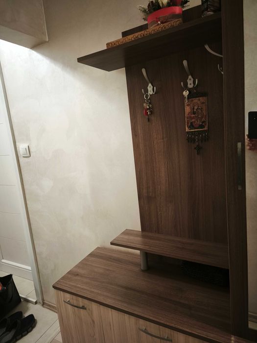 Портманто астра с кафяво