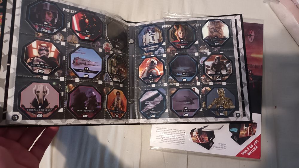 Album de colectie complet Star Wars Promotia Carrefour 2015