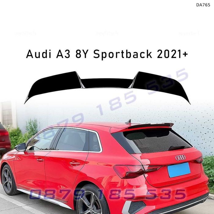 Тунинг крило таван Audi A3 8Y заден спойлер ауди а3 2021+ spoiler