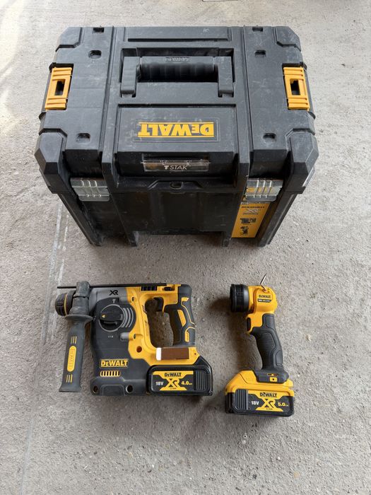 Dewalt DCH273 перфоратор +лед фенер