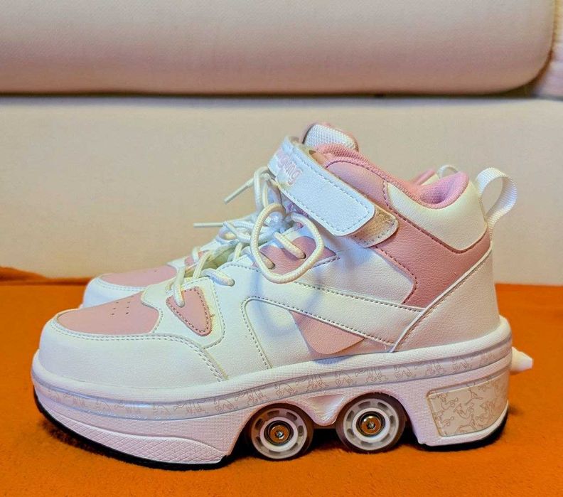 Sneakers SXZHSM Shark Design - Mărime 36-37 - Gri - Ca Noi