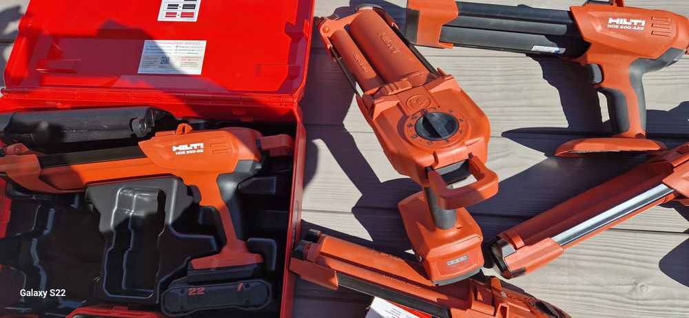 Hilti pistol de ancoră chimica