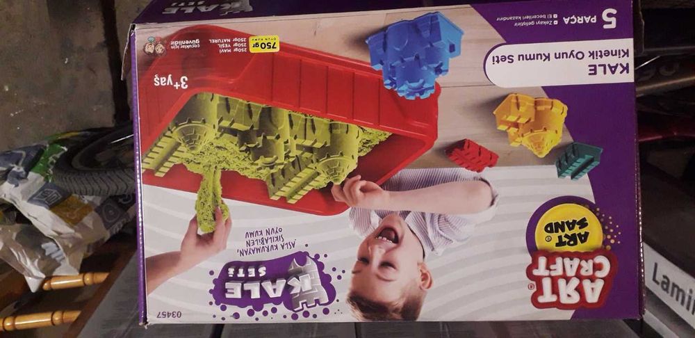 Магически Кинетичен пясък с ваничка