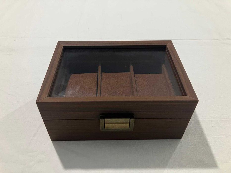 Cutie Caseta Depozitare Ceasuri Lemn NUC de 3,6,10 și 12 locuri. NOU !