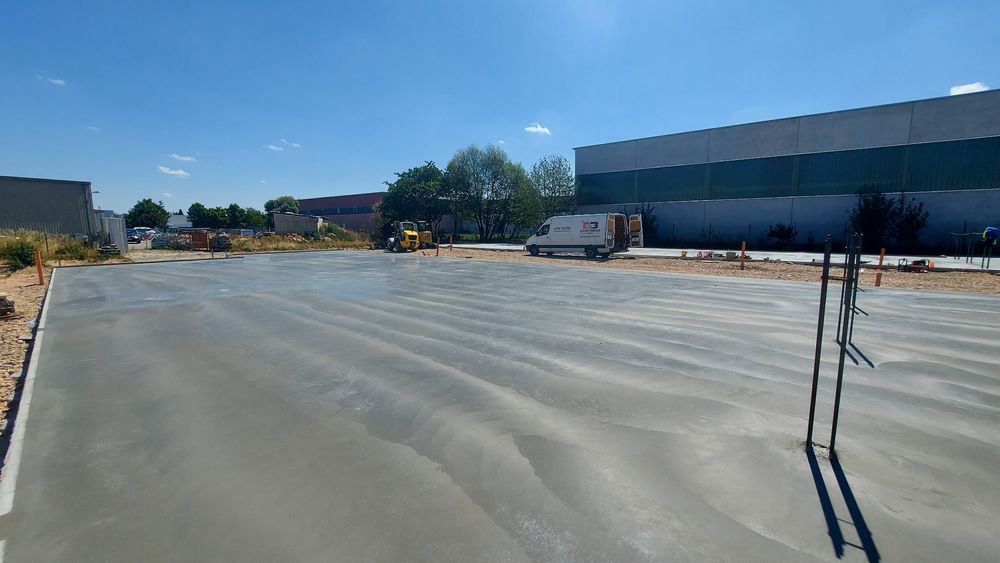 Turnare beton elicopterizat