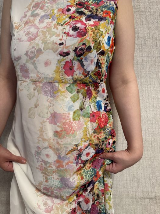 шифоновое летнее платье