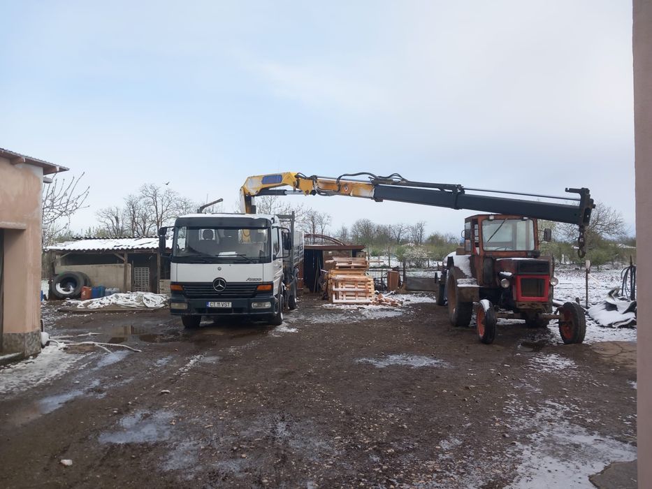 Ofer servicii de transport TIR, Basculanta si Macara