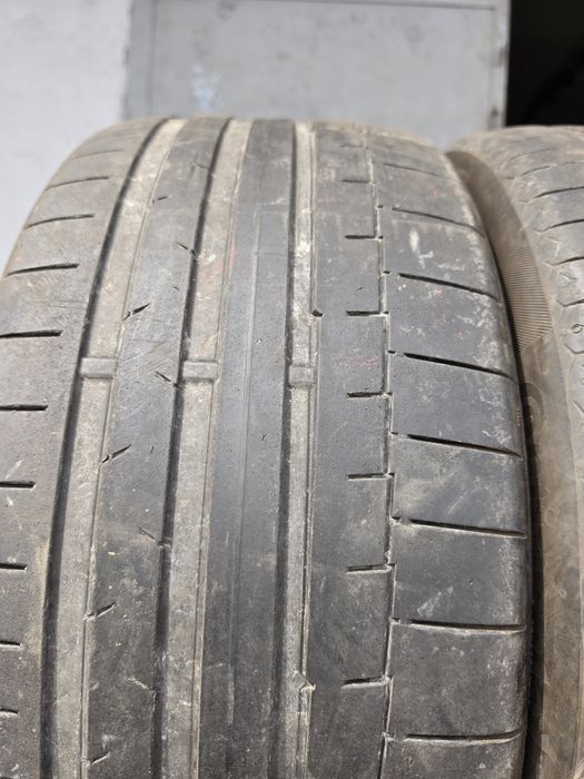 4 бр. летни гуми 255/40/20 Continental  AO DOT 4122 2x4,5 mm 2x3,5-4,5 mm