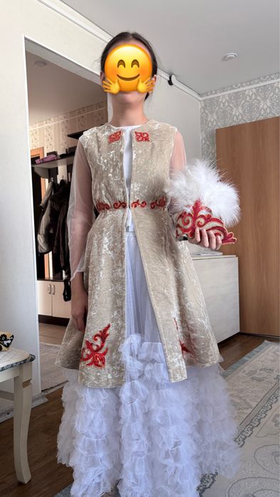 қазақша көйлек 1 ақ рет киілген