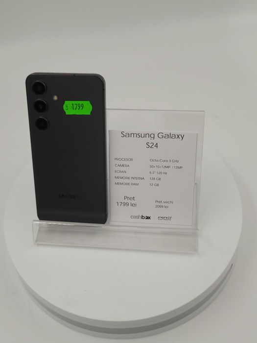 Garantie 24 luni Samsung Galaxy S24 128GB CashBox