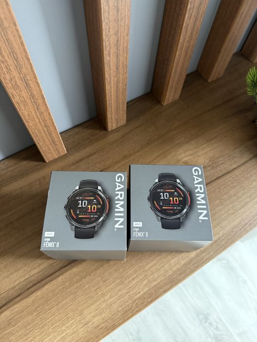 Garmin Fenix 8 Amoled 47MM - Noi - Sigilate