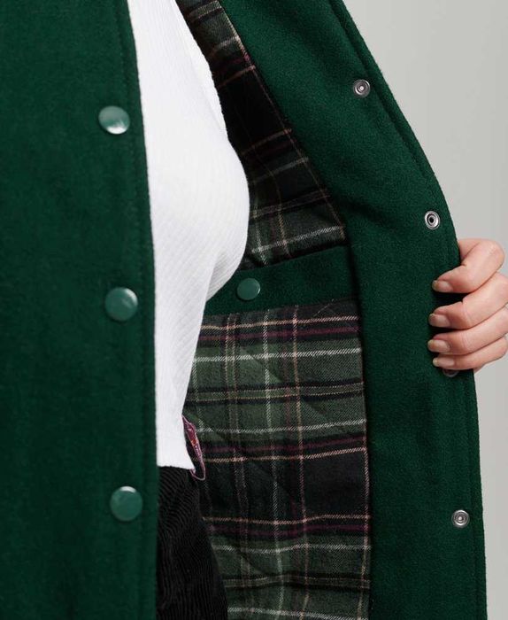 Jachetă bomber SuperDry Varsity Patched - ca noua