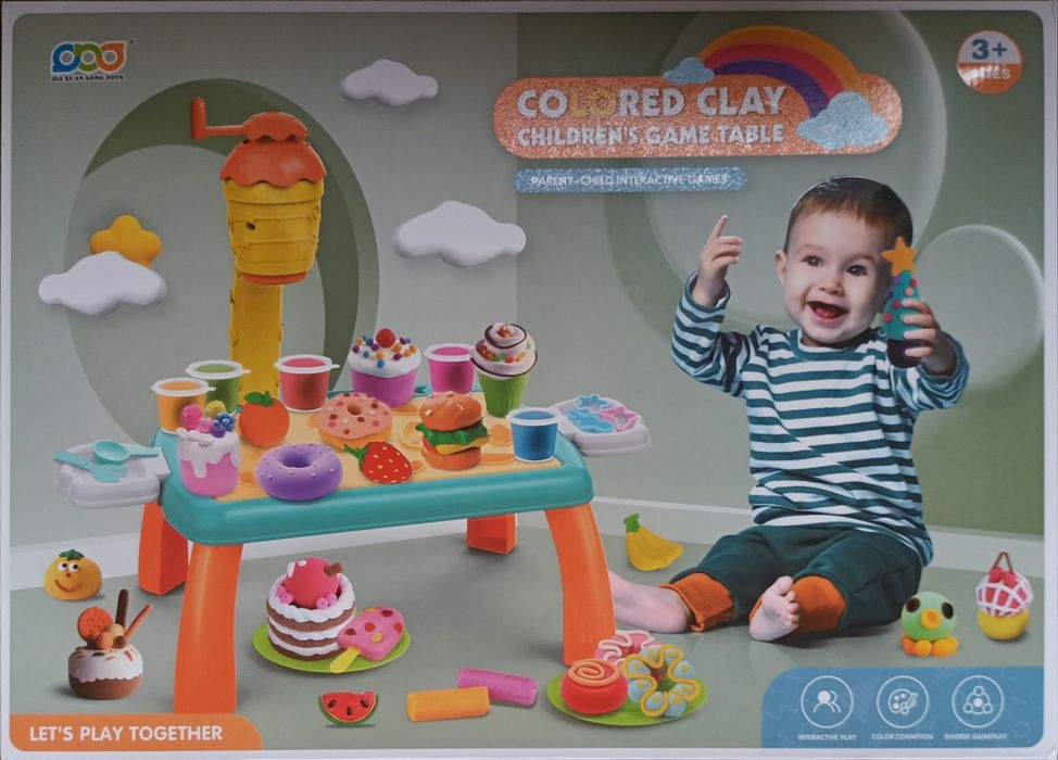 Маса за игра с пластилин 44 части