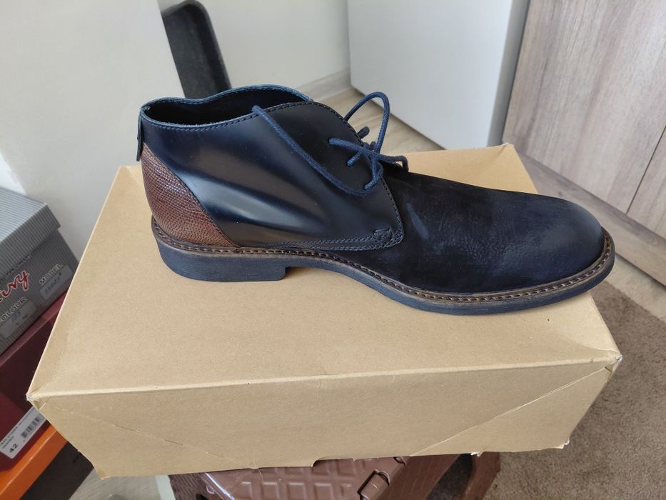 ъжки боти – естествена кожа