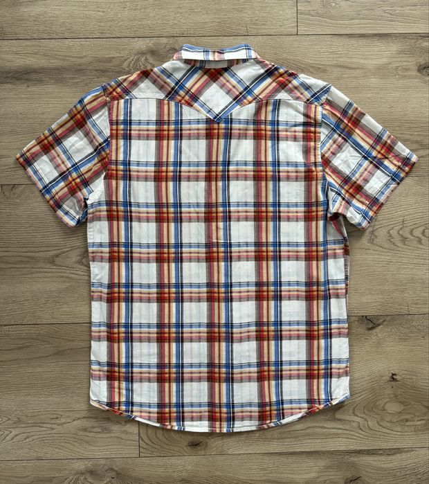 Camasa LEE Maneca Scurta Carouri Stil Western Barbati | Marime M