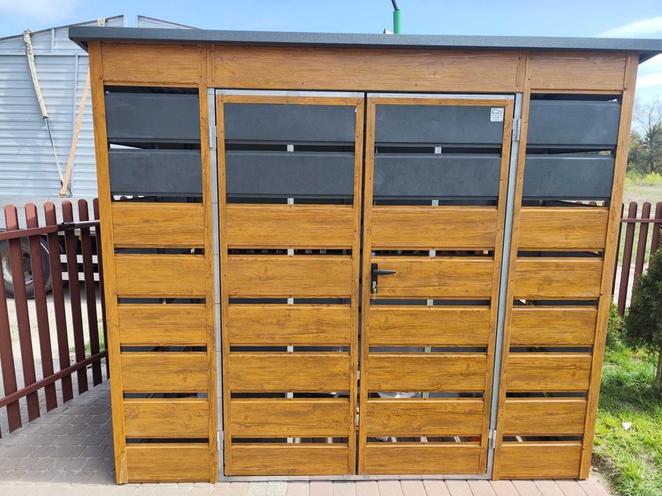 Copertină 3 m × 2 m din panouri • Orice culoare RAL