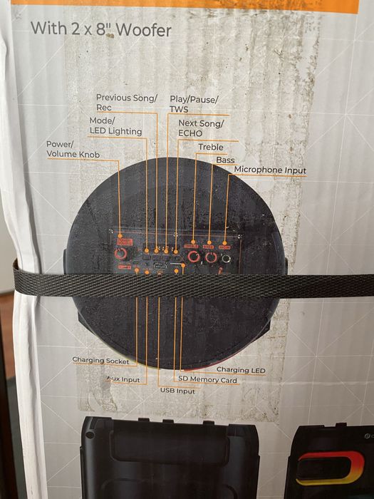 Boxa cu joc de lumini