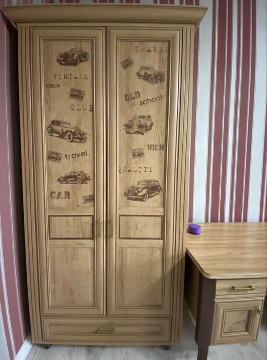 Комплект Шкаф и рабочий стол