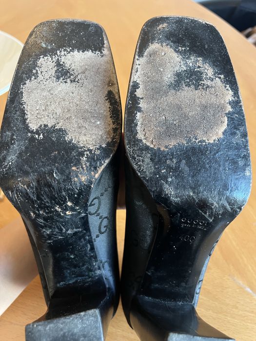 Gucci monogram обувки на ток оригинал