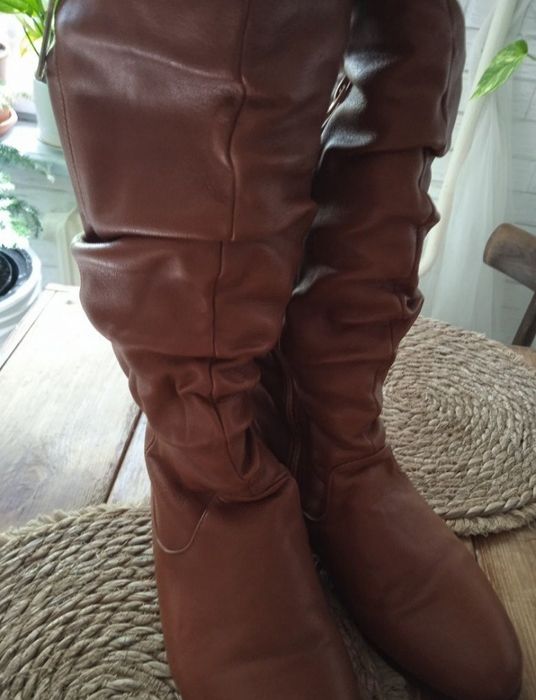 Сапоги зима натуралка