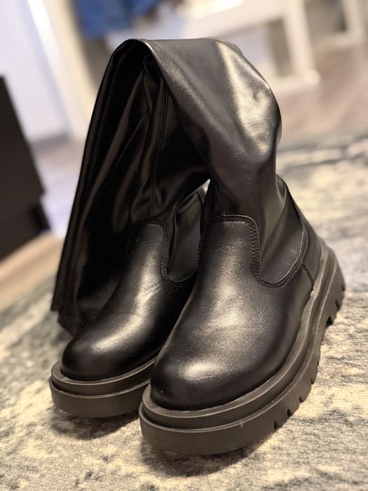 Продам сапоги ботфорты