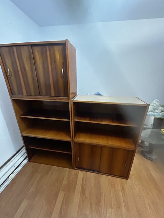 DONEZ BIBLIOTECA si cuier de hol cu oglinga si dulap detasabil