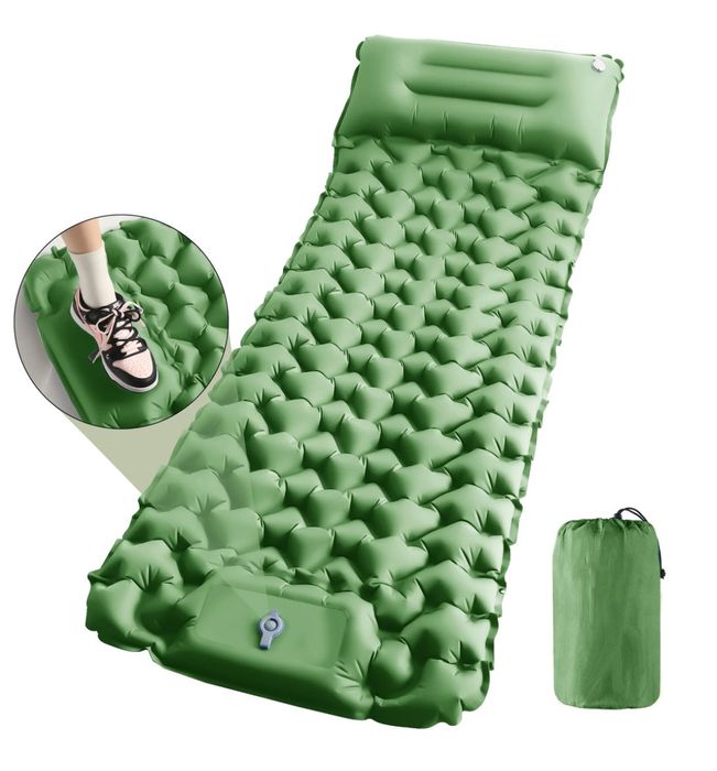 Надуваем матрак с вградена помпа, 196/68/9 см