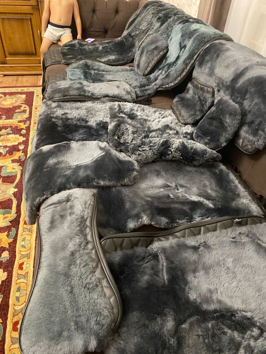 Чехлы универсальные натуральный мех