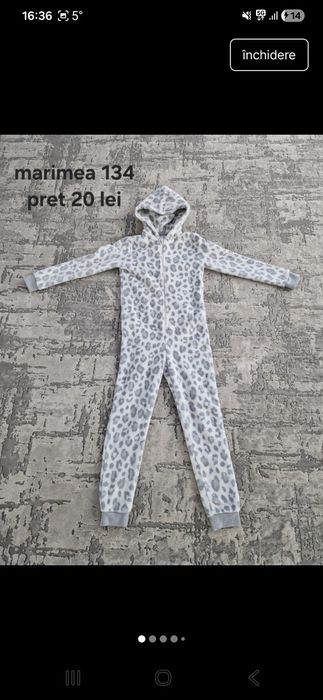 Diferite salopete si marimi