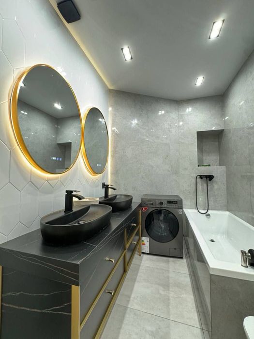 Жк Parisien!Стильная 3х комнатная квартира 115м2 с авторским ремонтом!