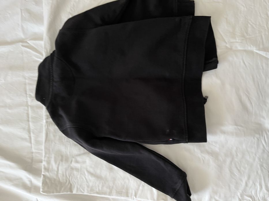 суитчър US POLO черен с цип 5-6 г