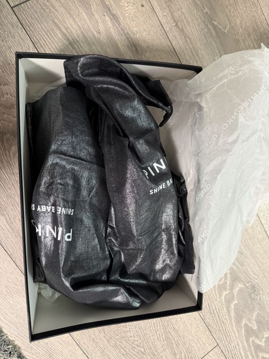 Mocasini piele cu tinte pinko roz marimea 39