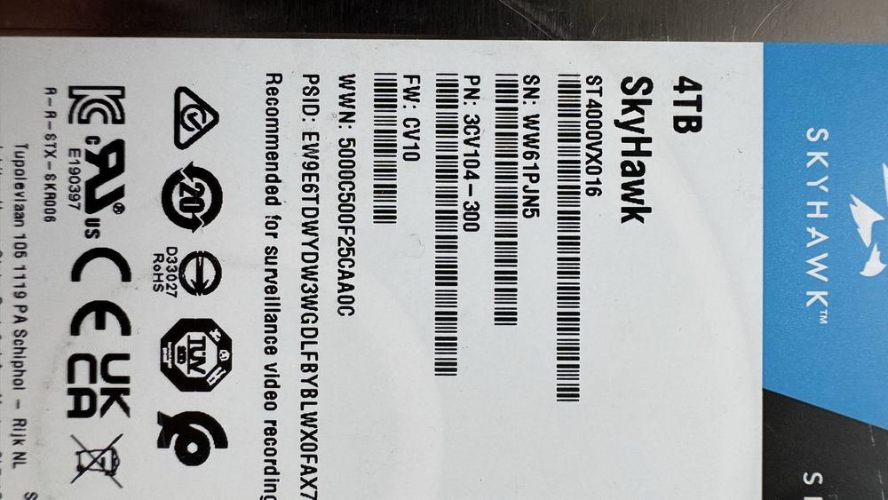 Vand HDD 4TB pentru calculator NVR , desktop . 100% sanatate .