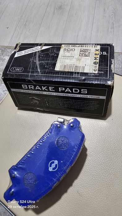 Тормозные колодки на хонду