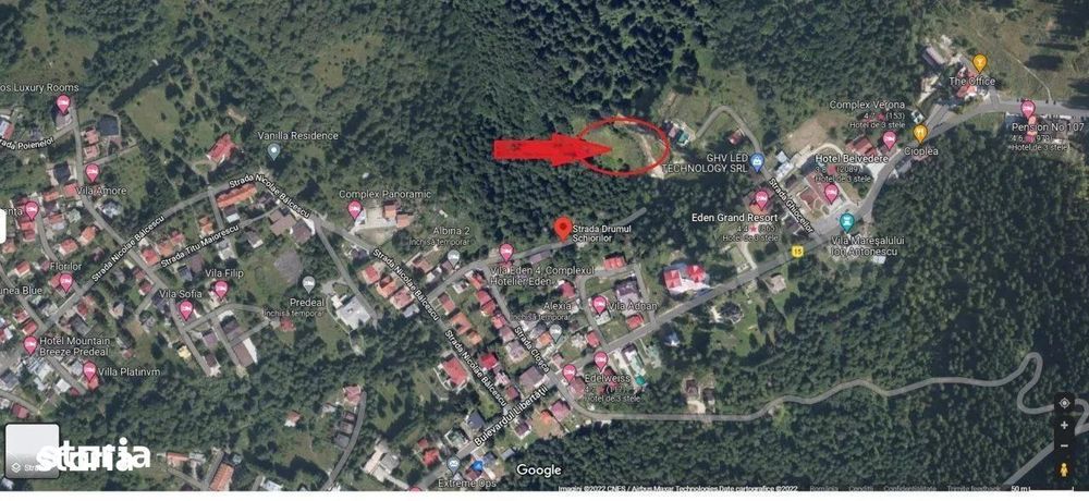 7059 mp de vanzare in Predeal- str. Schiorilor/ Brasov. Comision 0!