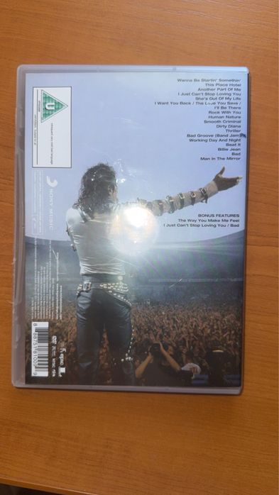 DVD Michael Jackson Live at Wembley July 16 1988
