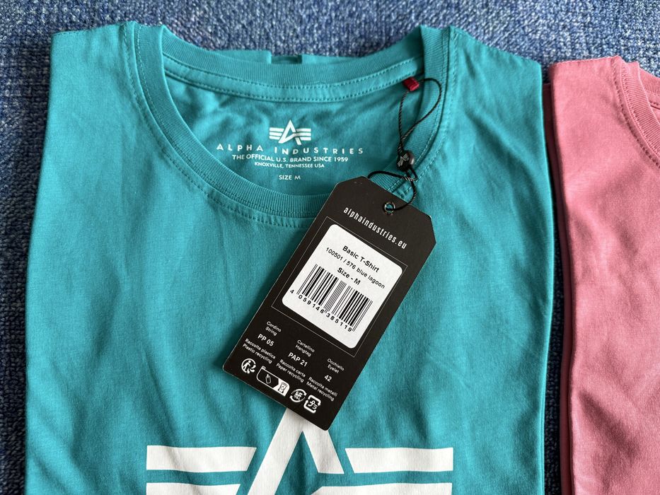 Alpha Industries Logo Basic T-Shirt ОРИГИНАЛНИ мъжки тениски - M/XL