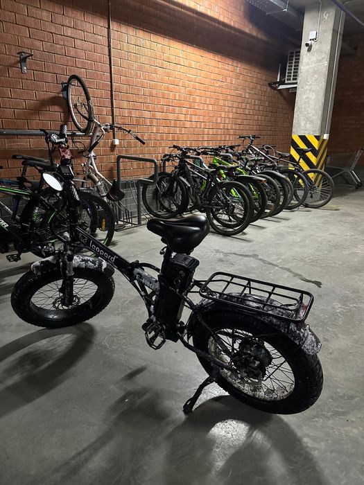 электровелосипед леопард в хорошем состояний