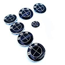 Set 7 Embleme Sigle Bmw Black Look Seria 1,3,4,5,6,X1,X3,X4X5,X