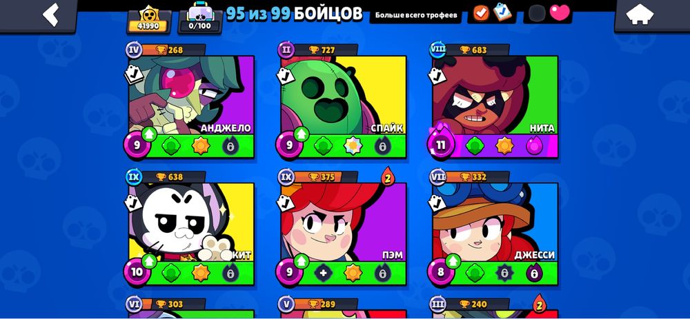 Аккаунт бравл старс