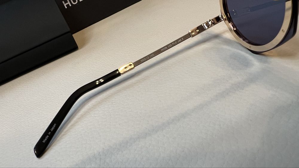 Hublot H006 ochelari de soare noi gold hexagon