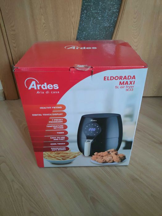 Продавам чисто нов фритюрник с горещ въздух 5 литра ARDES