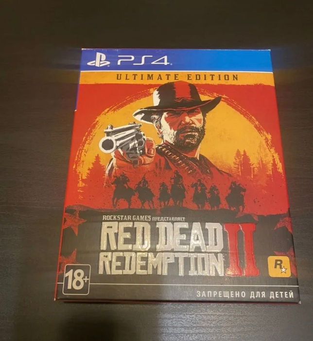 Red dead redemption 2 Ultimate edition Диск Игра ps4 Ps5