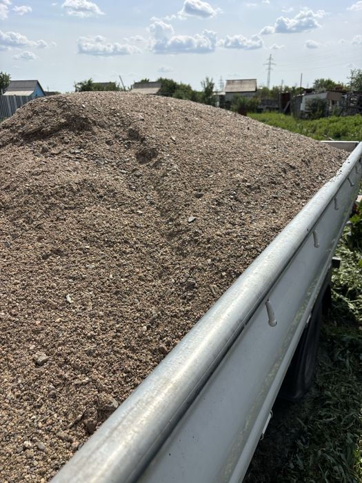 Доставка балласт шеббень песок отсев