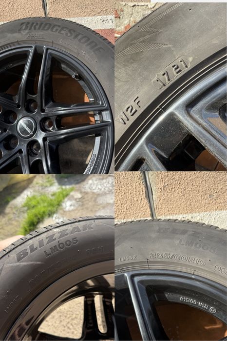 Vand Jante*Aliaj-foarte usoare*205/60/R16*VW/Skoda/Audi/Mercedes*5x112