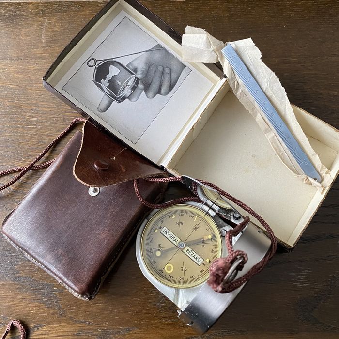 Busolă Bezard-Franța, set original, complet